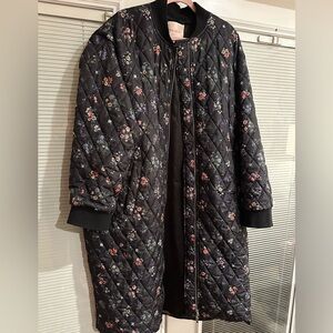 Ivy City Co. Floral Quilted Women's Coat size 1x